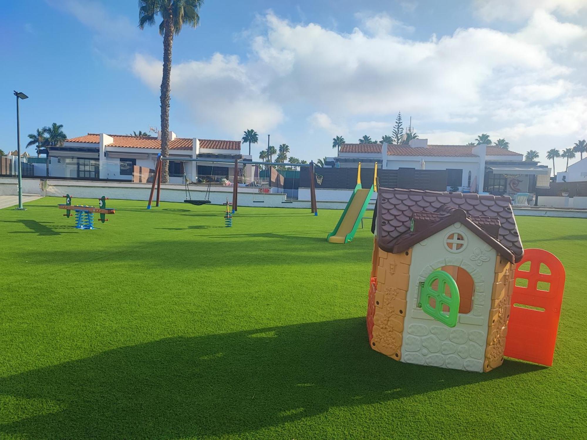 Bungalow Maspalomas Golf Con Jacuzzi, Piscina Y Jardin San Bartolomé Εξωτερικό φωτογραφία